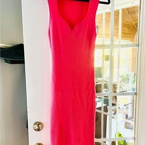Willow & Wind Sleeveless Pink Sweater Dress
